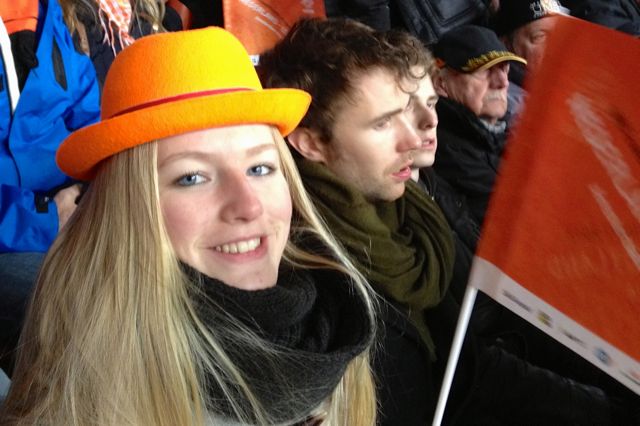 Enthousiaste supporter