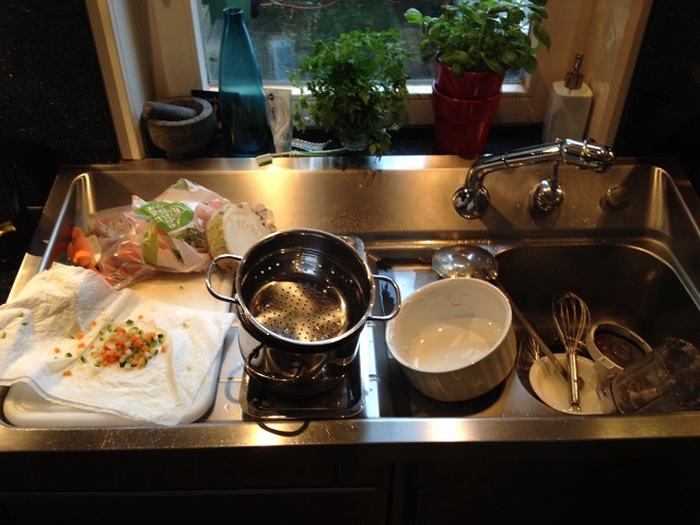 Keuken ontploft