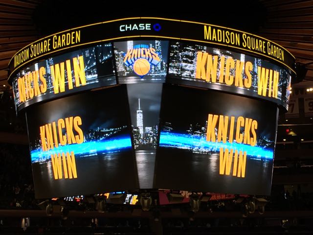 Knicks win