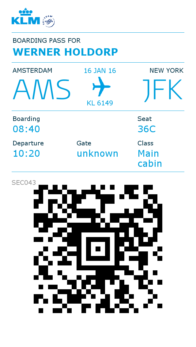 Boarding Pass